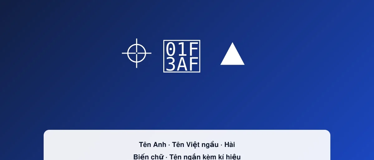 Kí Tự Hay Delta Force – Tên Delta Force Có Kí Tự Đặc Biệt | kituHAY.pro