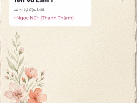 Kí Tự Hay Võ Lâm – Tên Võ Lâm Có Kí Tự Đặc Biệt